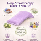 Comfort Pac Hot/Cold Aromatherapy Rectangular Shaped for Soothing Stress and Pain Relief