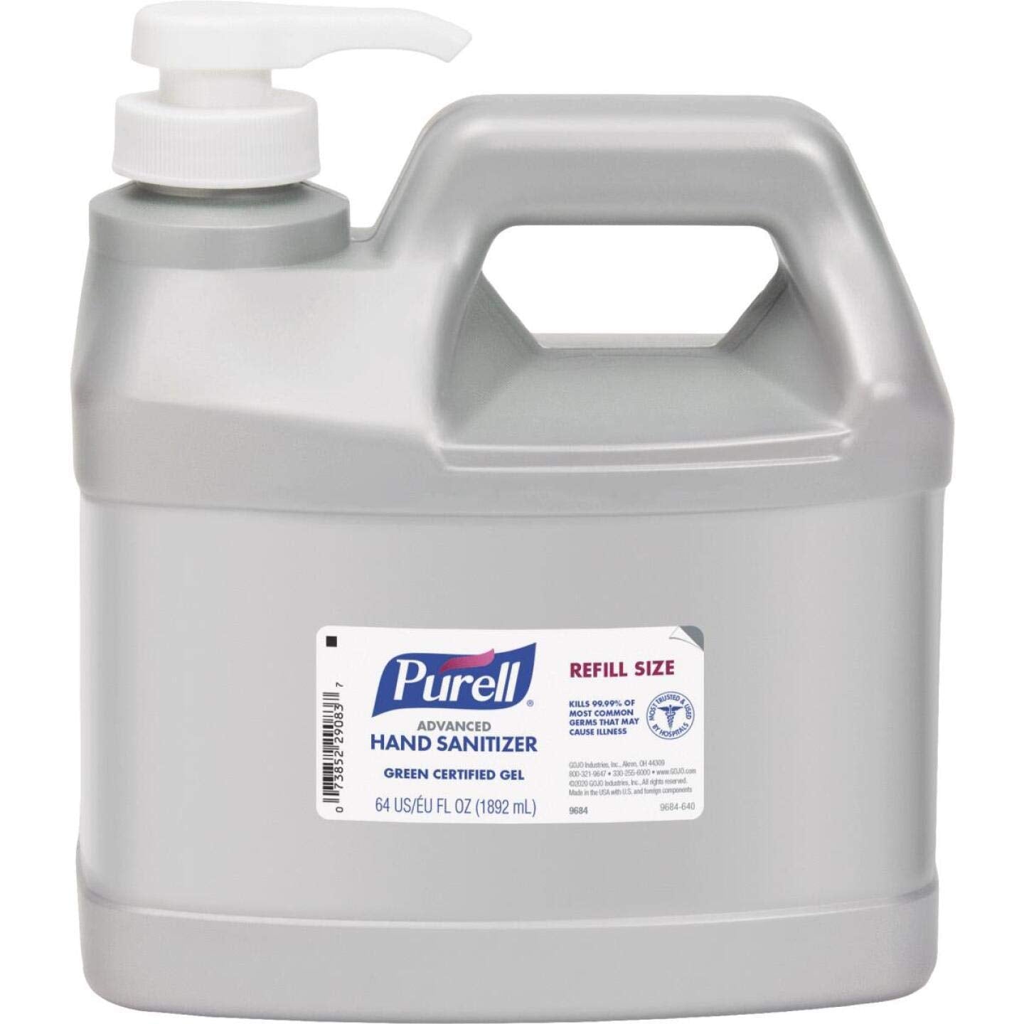 Purell 64 Oz. Advanced Instant Hand Sanitizer Gel Refill