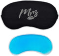 Blindfold & Sleeping Eye Mask With Cooling Pad For Women