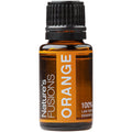 Natures Fusions Orange (Sweet), 100% Pure and Natural Essential Oils, Undiluted, Therapeutic Grade for Aromatherapy and Topical