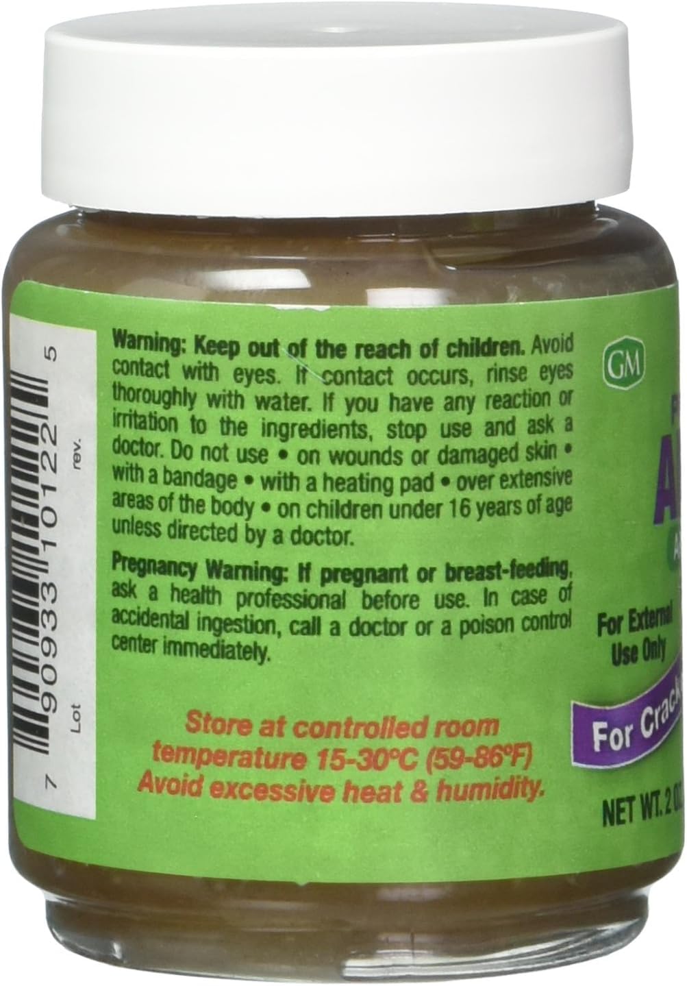 Arnica Black Ointment 2 oz Bruises Cramps Arthritis