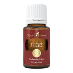 Young Living Thieves Essential Oil Blend 15 ml | Supports Immune System & Cleansing | Clove, Lemon, Cinnamon Bark, Eucalyptus Ra