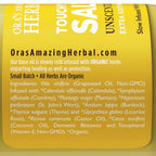 Touchy Skin Salve, Eczema Cream for Kids and Adults, Natural Sensitive Skin Treatment, Itch Cream, Calendula Ointment, 4 oz