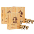 ROYAL SWAG Ayurvedic & Herbal Long Filtered Bidi Smoke (Pack of 3 X 20 Bidi Sticks Per Pack) with 12 ml Shot to Stop Nicotine Cr