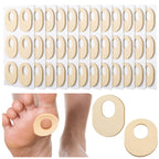 Nuanchu 72 Count Soft Foam Callus Cushions Oval Corn Cushion Pads Self Stick Adhesive Foot Care Cushions Waterproof Corn Protect