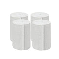 Nexskin 3 Letex Free Bandges - Comfort Elastic Bandage with Single Hook & Loop Closure - White, 4 Pack