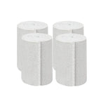 Nexskin 3 Letex Free Bandges - Comfort Elastic Bandage with Single Hook & Loop Closure - White, 4 Pack