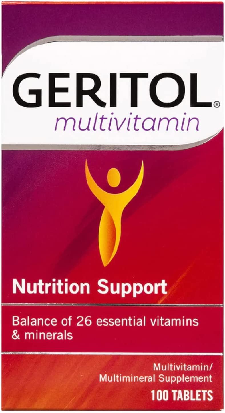 Geritol Complete Tablets, 100 Count (Pack of 3)