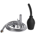 Cleanstream Angled Enema Nozzle, Silver