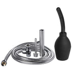 Cleanstream Angled Enema Nozzle, Silver