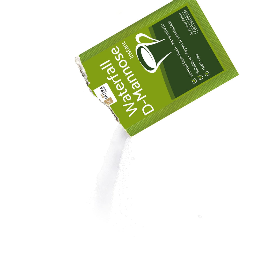 Sweet Cures Waterfall D-Mannose Powder Packets (30 x 3g Packets) XL Pack - D-Mannose sourced from Birch - Monthly Supply for Pre