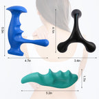 hautllaif Manual Trigger Point Massage Tool and Thumb Saver for Full Body Deep Tissue Massage, Set Include 1 Green Thumb Protect