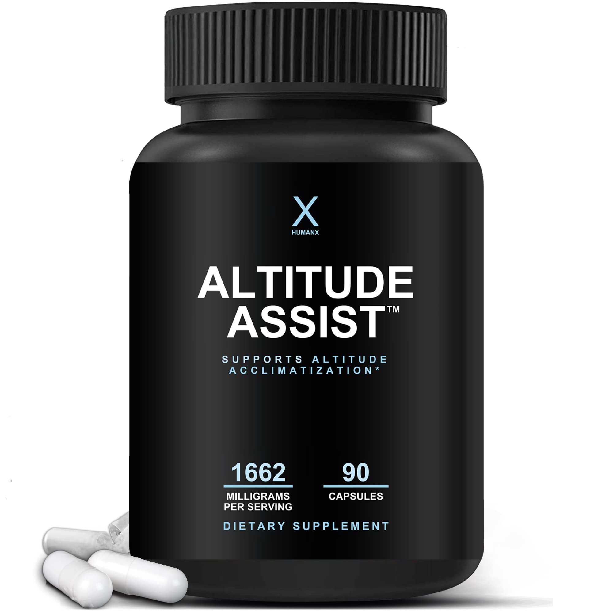 Altitude Assist - Altitude Sickness Prevention - Relief for Mountain Sports (Skiing, Snowboarding, Climbing) - Non GMO, Vegan, K