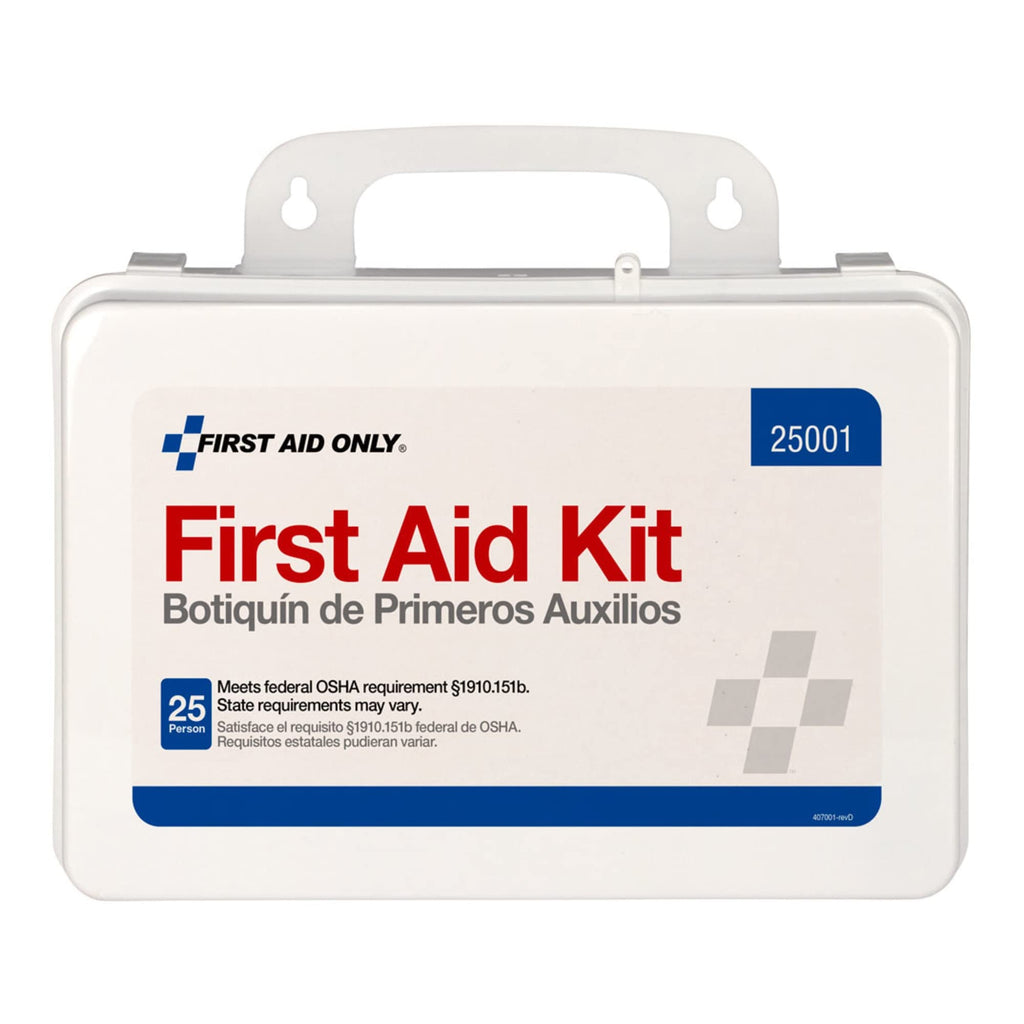 ACM60002 First Aid Station,For 25 People,113 Pieces,10x7x3,White