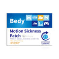 Bedy 30 Count Motion Sickness Patches | Sea Sickness Patches | Nausea Relief for Adults & Kids | Non-Drowsy | 72H Long-Lasting |