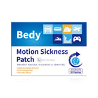 Bedy 30 Count Motion Sickness Patches | Sea Sickness Patches | Nausea Relief for Adults & Kids | Non-Drowsy | 72H Long-Lasting |