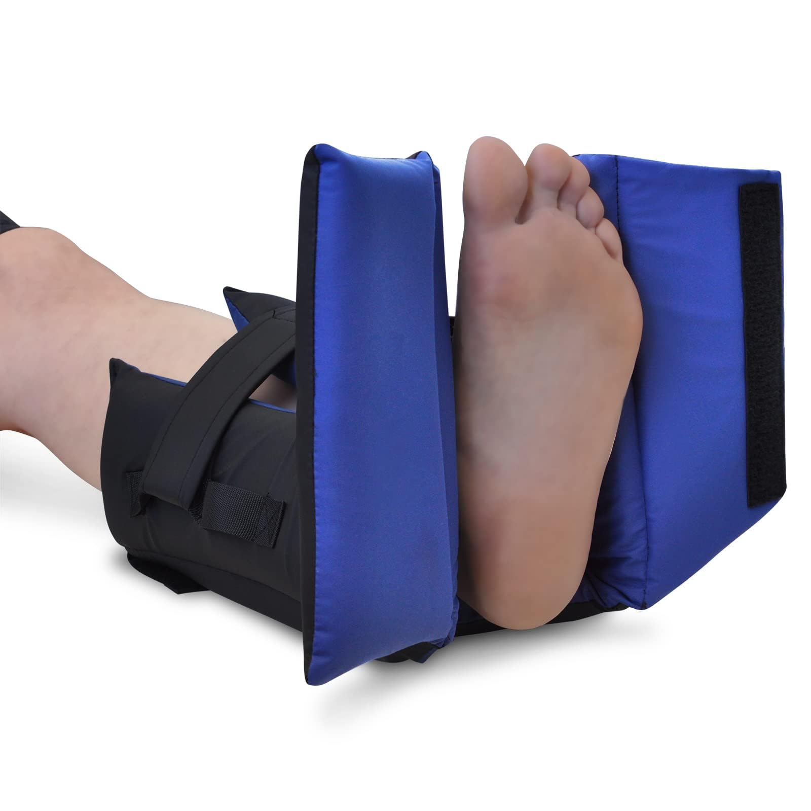 NYOrtho Heel Protectors For Pressure Sores - Comfortable Open-Bottom Cushion - Heel Offloading Boot With Cooling Gel Pack - Ankl