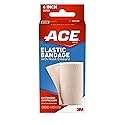 ACE Elastic Bandage with Hook Closure, 4 Inches 1 ea (Pack of 3)