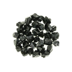 Black Obsidian Stones Crystal Bulk, Raw White Quartz Crystal Stones for Wicca, Reiki, and Energy Healing Crystals, Witchcraft Su