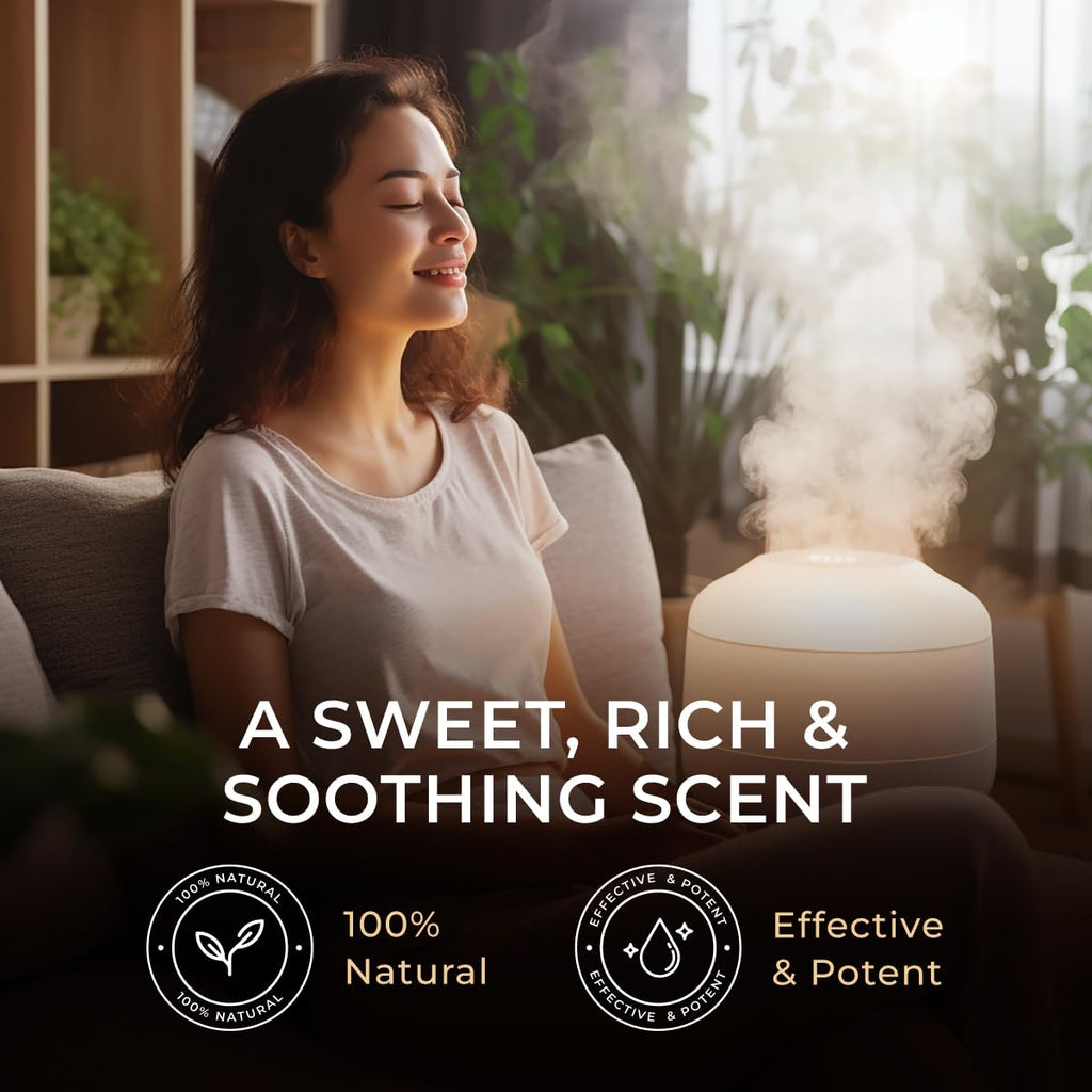 Gya Labs Vanilla Essential Oil for Skin - 0.34 Fl Oz - Vanilla Oil for Diffuser, Body & Candle Making Scent