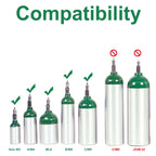 APDTEK Portable Oxygen Tank Backpack for Size M2, B/M6, C/M9, ML6, A/M4, M7, Comfortable Medical Oxygen Cylinder Backpack Bag wi