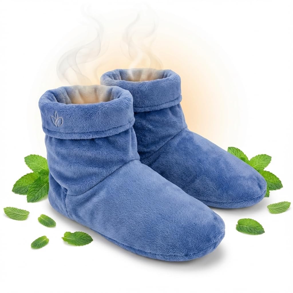 Comfort Booties for Stress & Aches Relief with 12 Herbs,  Winter Booties