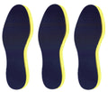 Pedag Soft | Fabric Covered Latex Foam Insoles | Lemon Scented | US Women 7 /EU 37 | 3 Pair
