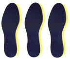 Pedag Soft | Fabric Covered Latex Foam Insoles | Lemon Scented | US Women 7 /EU 37 | 3 Pair