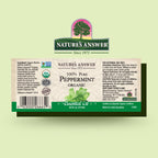 Natures Answer USDA Organic Peppermint Essential Oil, 100% Pure | Natural Aromatherapy Oil for Diffuser/Humidifier, Steam Distil