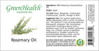 Rosemary Essential Oil - 4 fl oz - GreenHealth