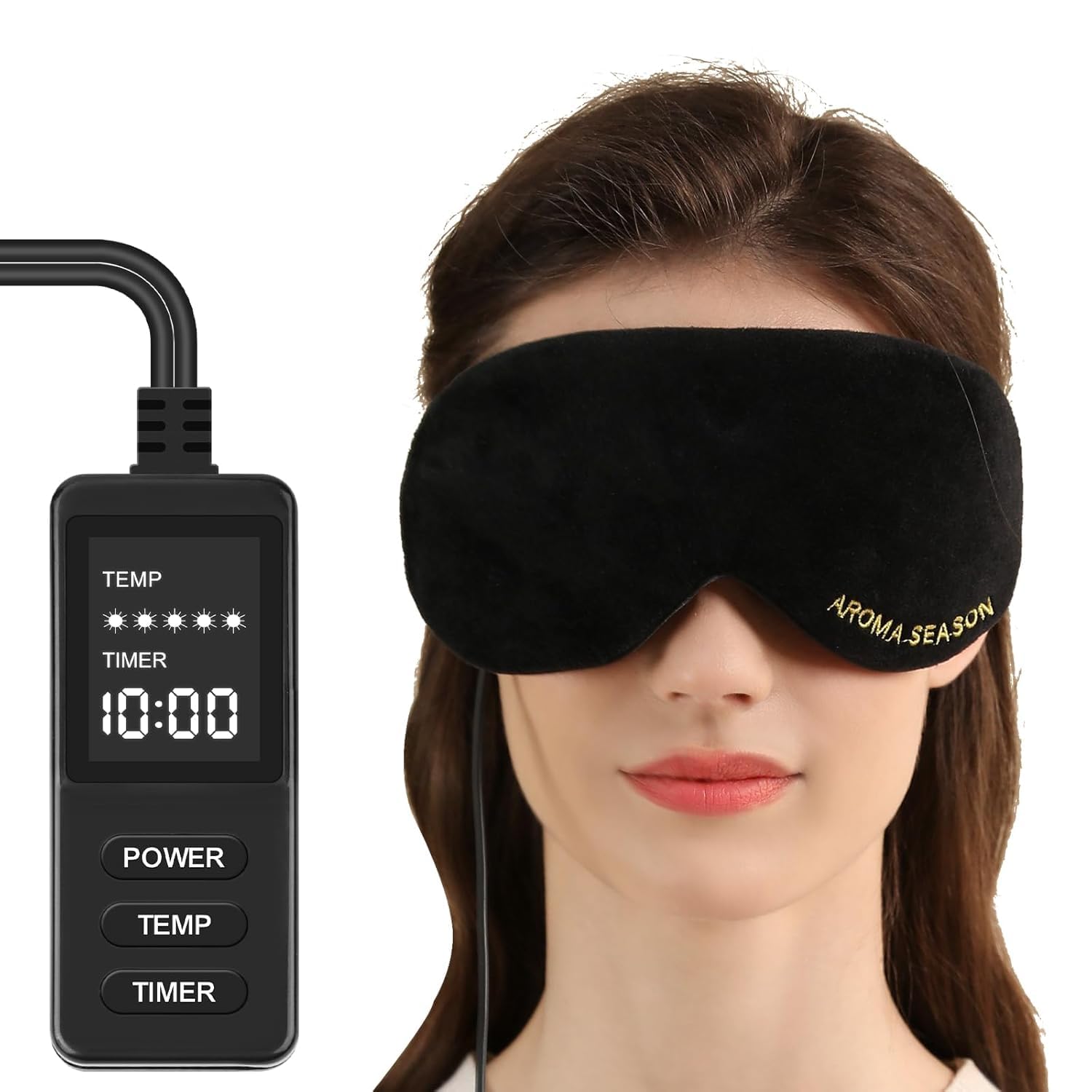 The Autostory Aroma Season Heated Eye Mask, Warm Eye Compress For Dry Eyes Mgd Stye Blephartitis Sinus Migraine, Graphene Heatin