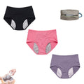 biqozi Panties for Women Over 60 70, Leakproof Ladies Underwear, Ladies Comfortable Leak Proof Incontinence Panties(#05,5X-Large