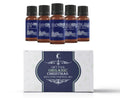 Mystic Moments | Organic Christmas Essential Oil Gift Starter Pack 5x10ml | Cinnamon Leaf, Clove Bud, Frankincense, Orange Sweet