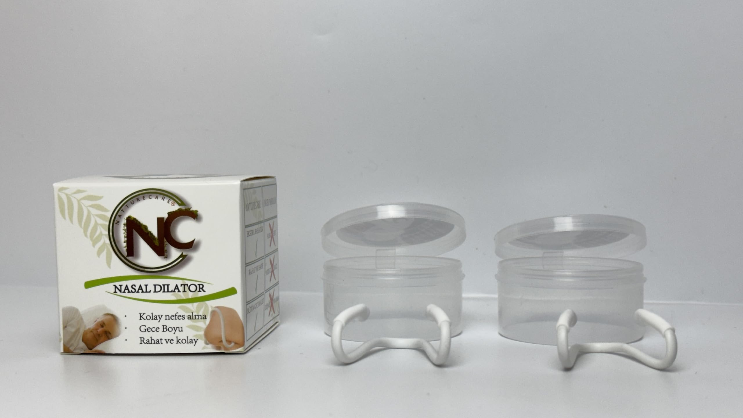 Natturecare Nasal Dilator for Snoring Anti-Snoring Sleep Solutions Anti Snoring Device Hale Breathing Aid Snoring Snore Stopper