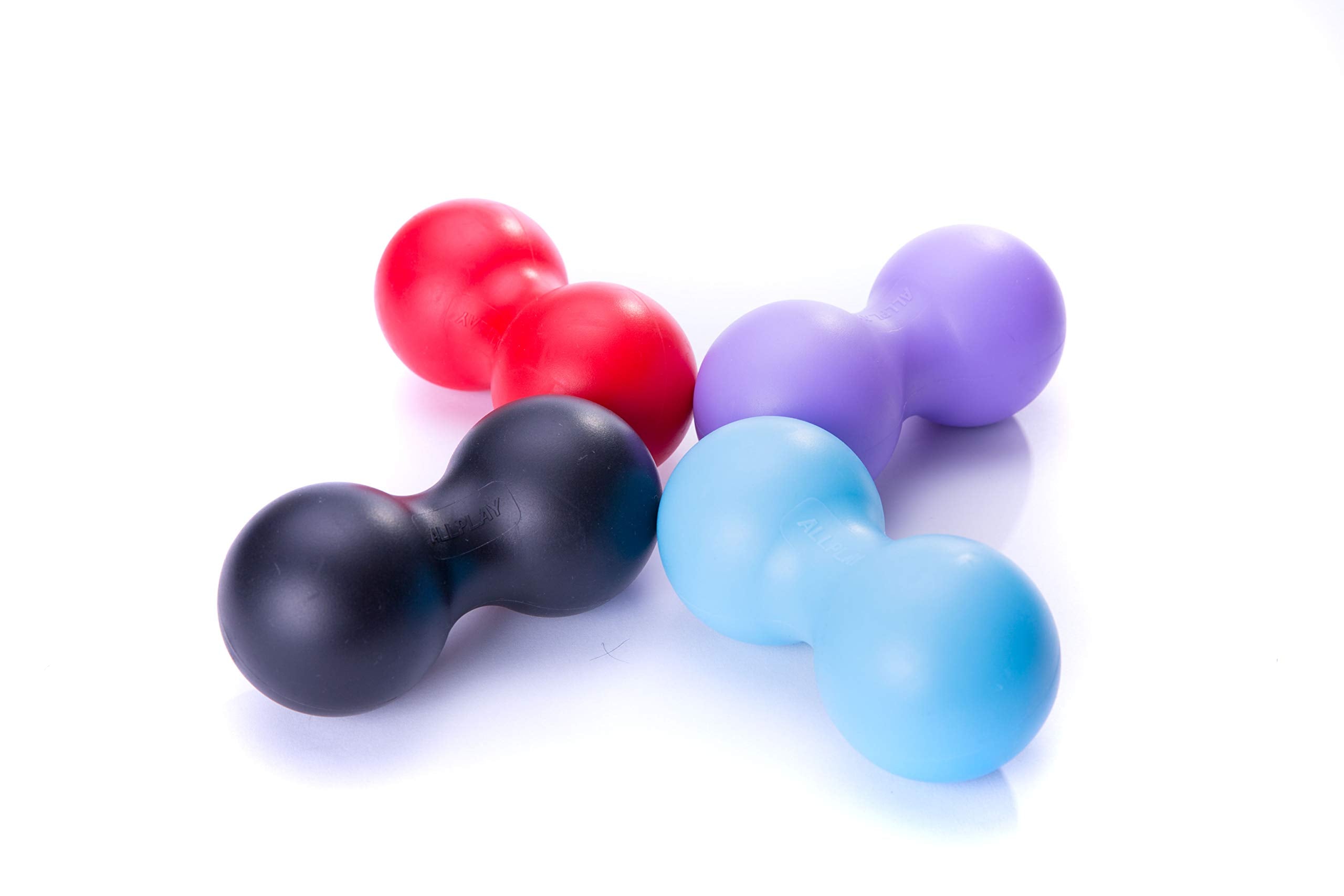 Peanut Massage Ball Roller Double Lacrosse Ball Acupoint Myofascial Release Muscle Knot Relaxer Mobility Trigger Point for Physi