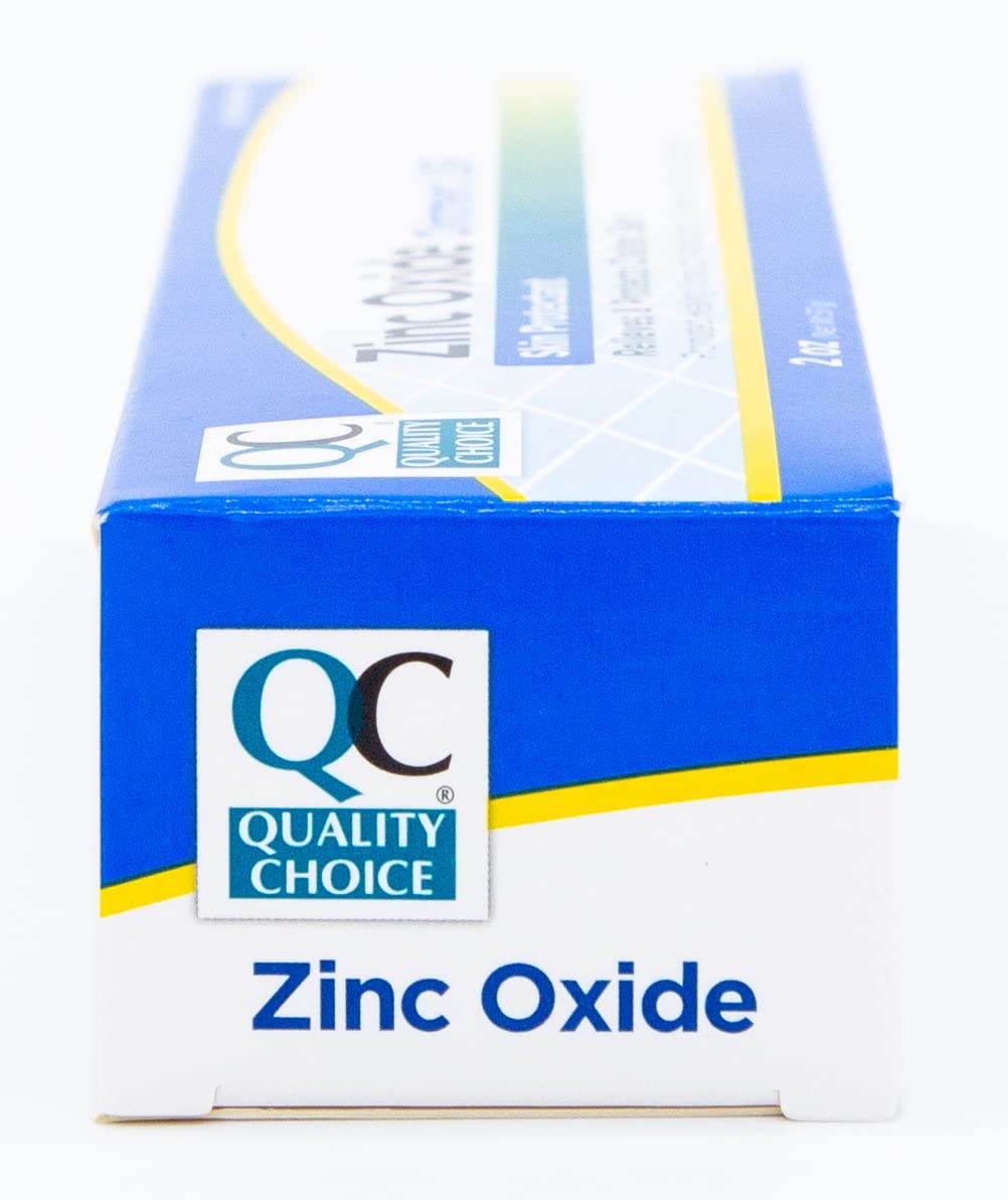 Quality Choice Zinc Oxide Ointment Skin Protectant 2oz