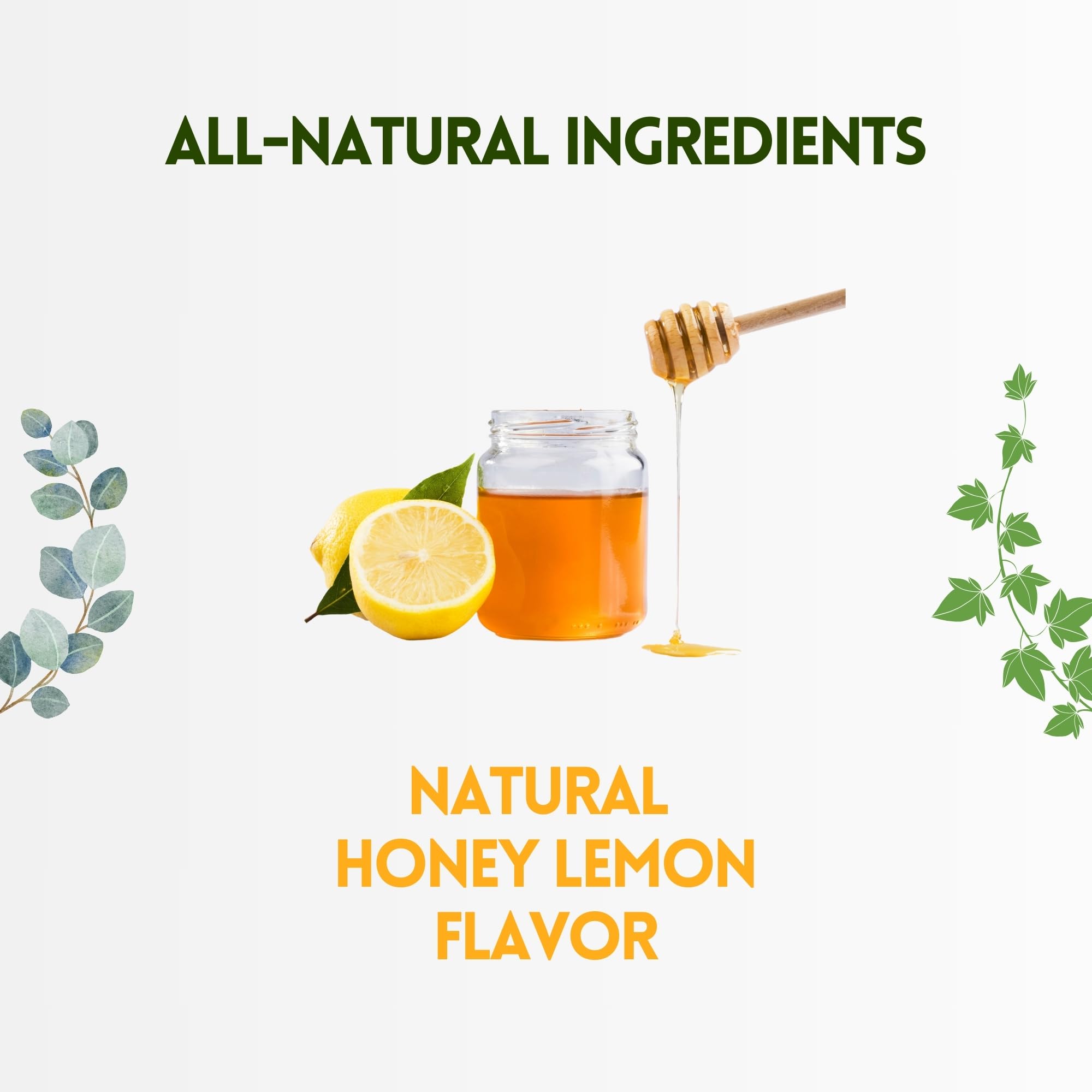 HERBION Naturals Ivy Leaf Cough Drops with Thyme & Licorice, Honey Lemon Flavor, Soothes Cough, for Adults & Children Over 6 Yea