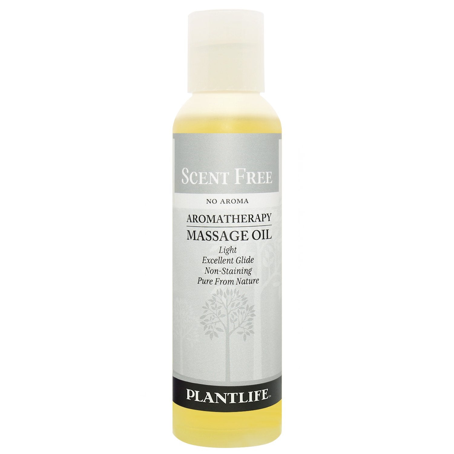 Plantlife Scent Free Massage Oil - Absorbs Deeply into The Skin and is Circulated Throughout, Providing Optimum Benefit to The M