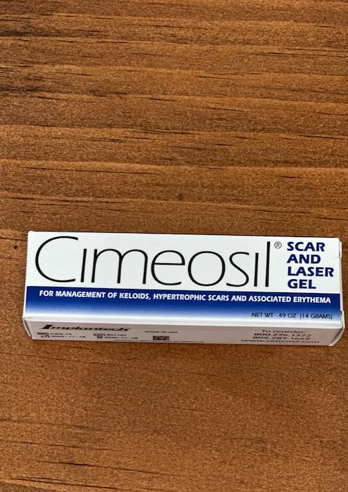 Cimeosil Scar and Laser Gel - Treatment For Keloid & Hypertrophic Scars, Laser & Burns, Reduces Redness, Discoloration & Discomf