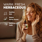 Kukka Oregano Essential Oil for Skin - 4 Fl Oz - 100% Pure Natural, Earthy & Herbaceous Scent, for Diffuser, Nails, Candle & Soa