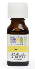 Aura Cacia Essential Oil, Calming Neroli, 0.5 fluid ounce (Pack of 2)