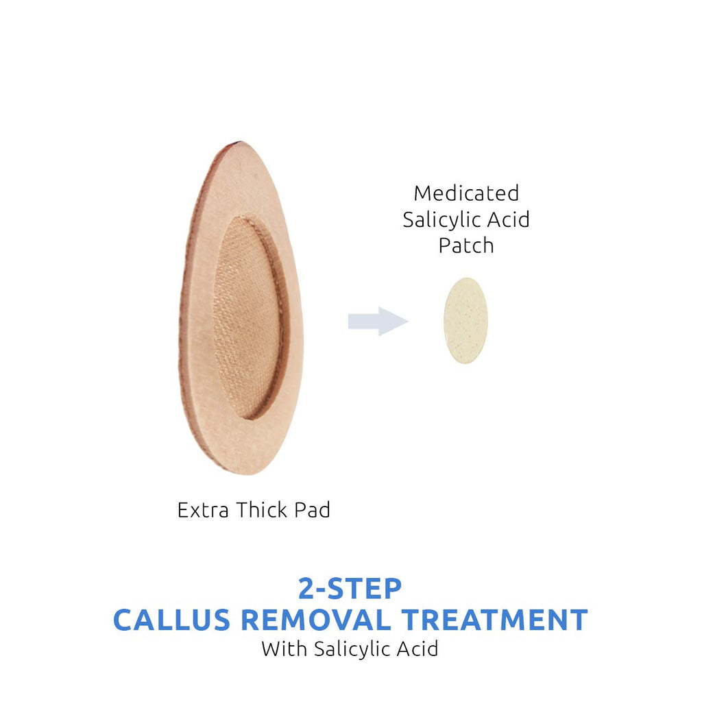 Comfort Zone Extra Thick Callus Remover 4 Piece Medicated Patches