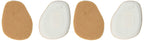 Sof Sole Foam Ball of Foot Cushioned Shoe Insert, 2 Pair Natural