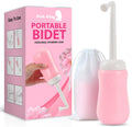 Pink Alley Portable Bidet Bottle for Women  Personal Upside Down Peri Bottle for Feminine Hygiene, Postpartum & Period Care wit