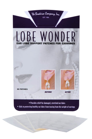 Lobe Miracle Support Patches for Earrings 60 ea (Pack of 4)