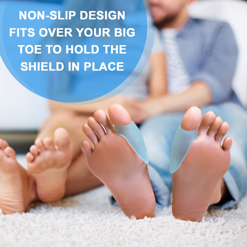 Promifun Bunion Cushions and Protectors, 12 Pieces of Bunion Pads and Cushions, Bunion Corrector for Big Toe, Relieve Foot Pain