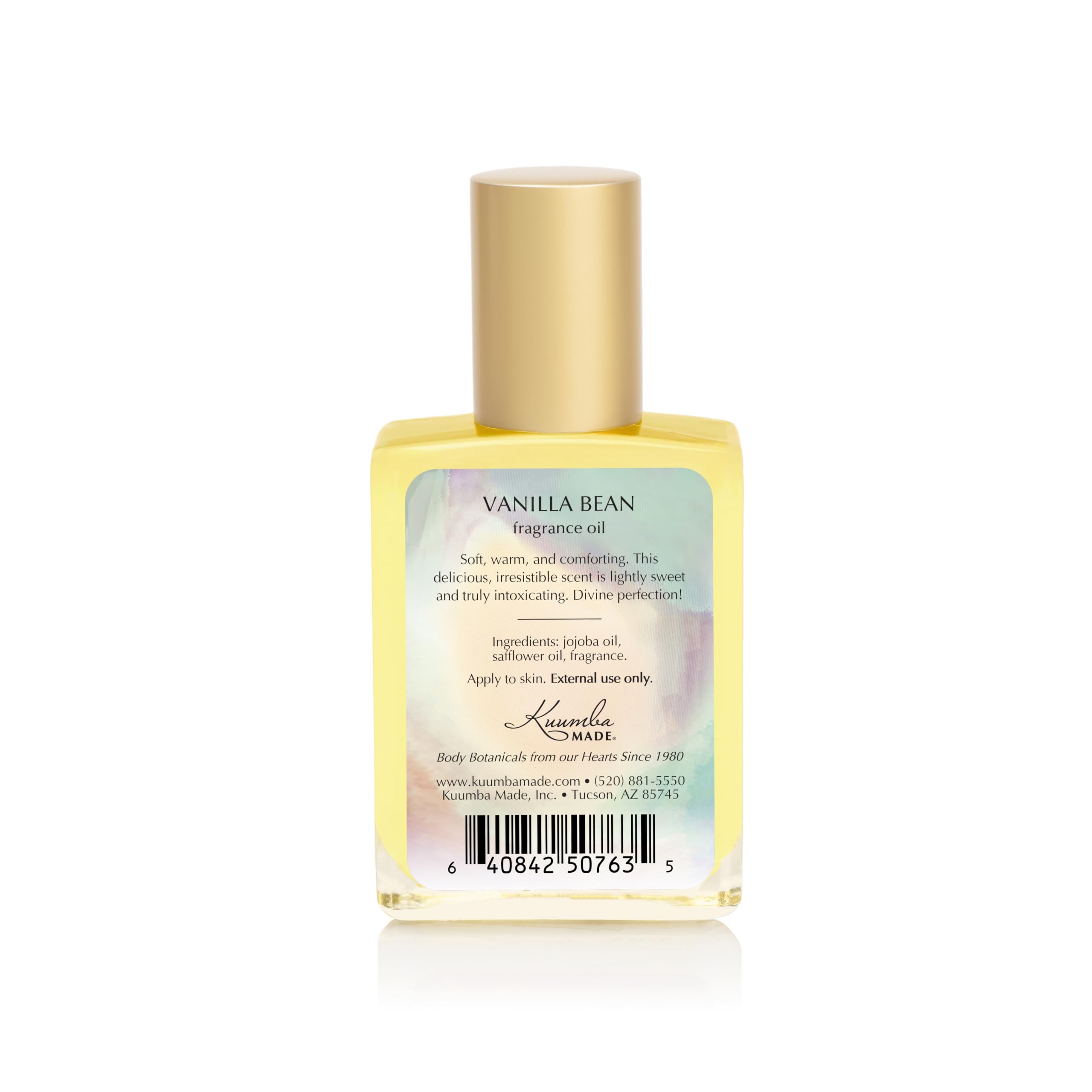 Kuumba Made Vanilla Bean Fragrance Oil 0.5 fl oz (15ml) | Alcohol Free