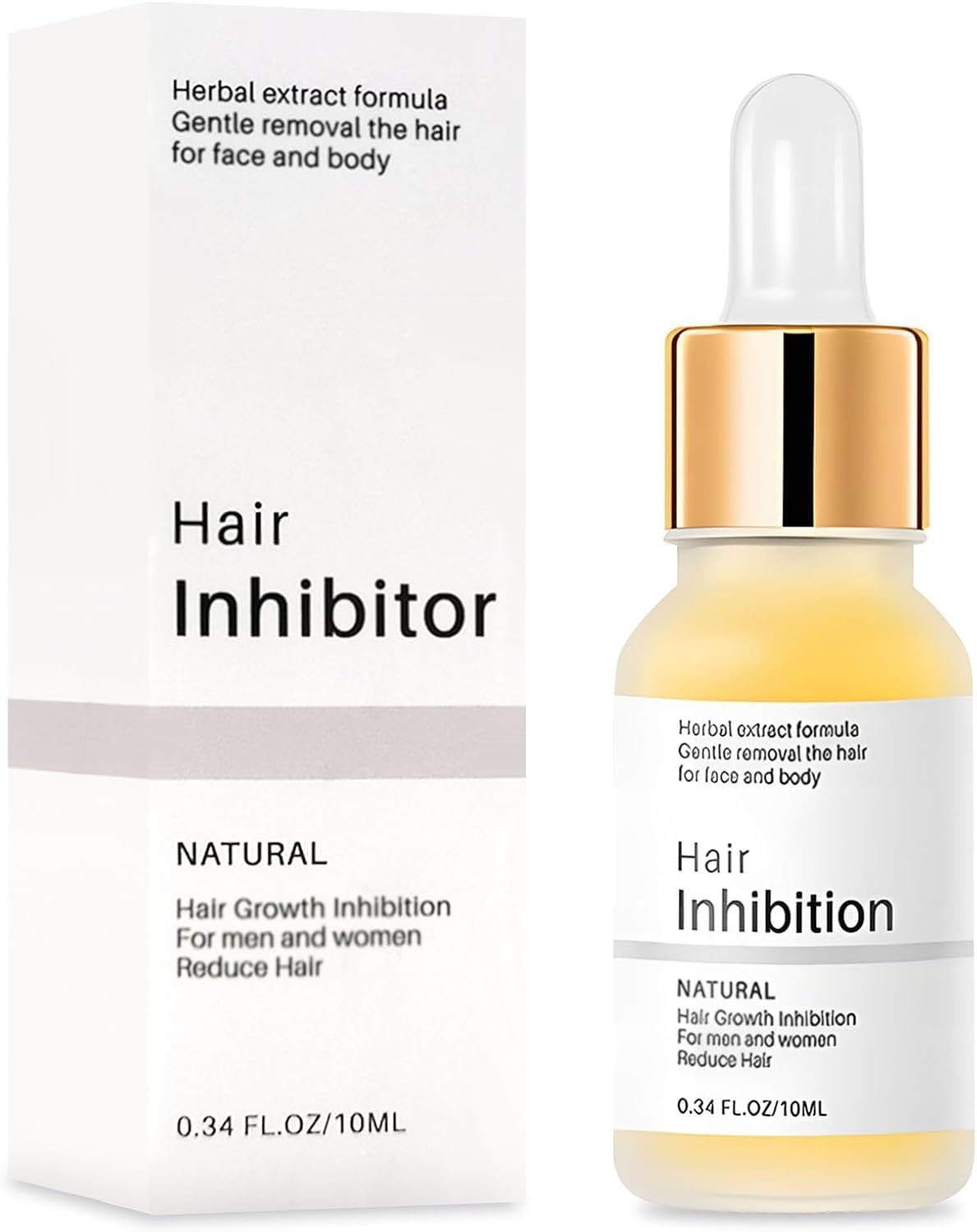 Hair Inhibitor Serum for Face & Body | Herbal Extract Formula for SmoothLooking Skin | Post Hair Removal Care for Men & Women |