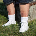 Extra Wide Medical (Diabetic) Quarter Sock (Pack of 3), Made in USA (Medium, Black)