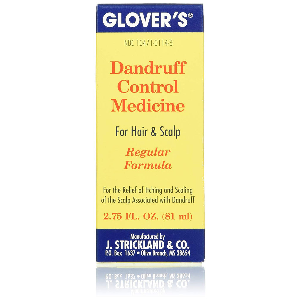 Glovers Dandruff Control Medicine Regular Formula 2.75 oz (Pack of 2)